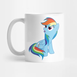 Sitting Rainbow Dash Mug